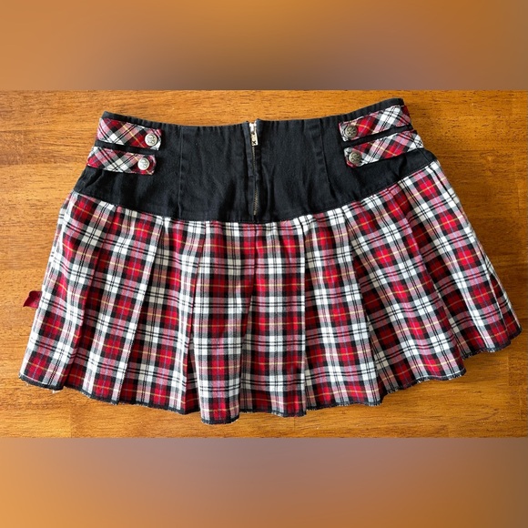 Vintage Tripp NYC Plaid Mini Skirt - Picture 3 of 5